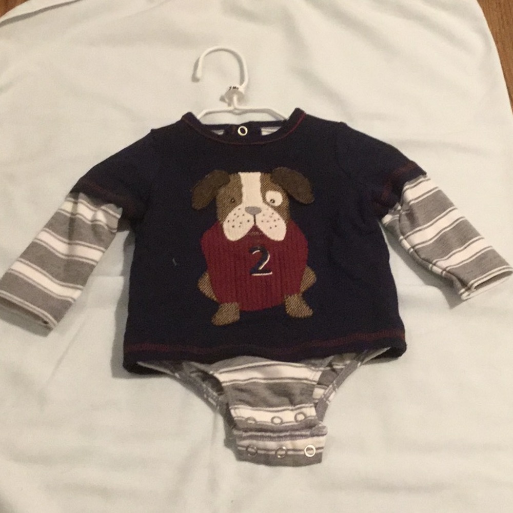 Mud pie dog onesie